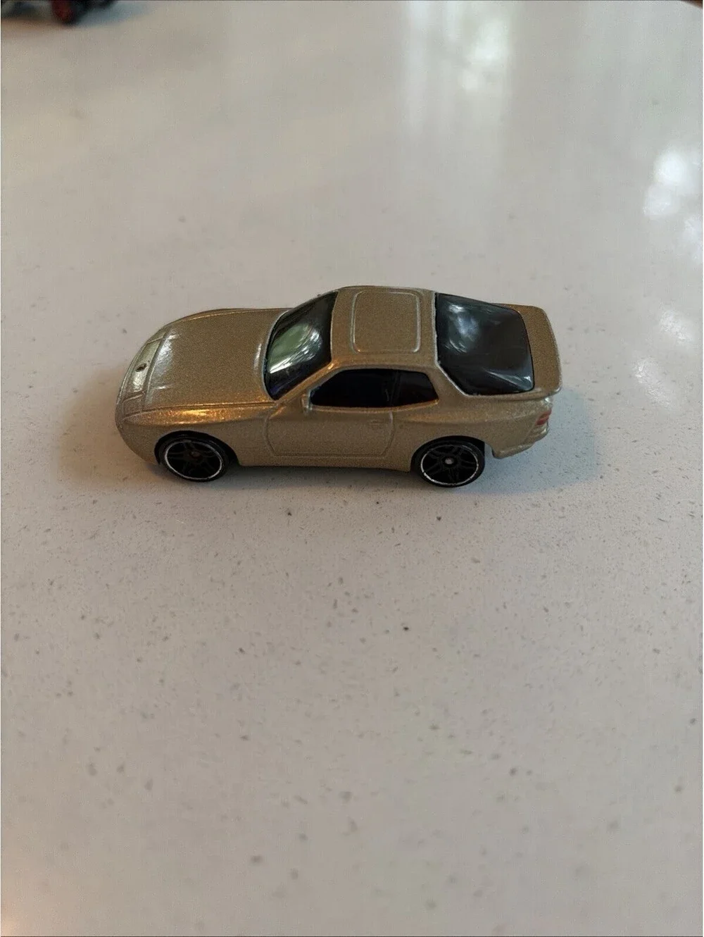 2019 Hot Wheels '89 Porsche 944 Turbo Gold Diecast Toy Race Car